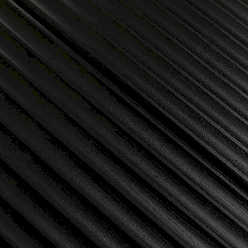 3-Door Accent Storage Cabinet with LED Light Strip and Adjustable Shelves, Black